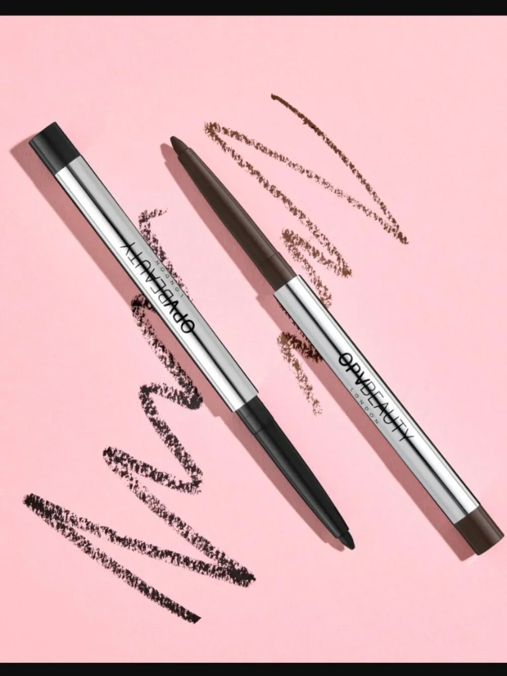 ❣️2/$36 NIB OPV Beauty Eyeliner Gel Pencil Duo Black & Brown Full Size $25.00